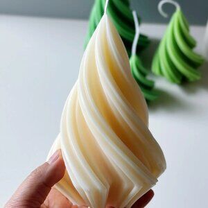 Snowflakes Handmade Soy Wax • Christmas Candle